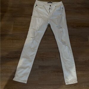 KanCan Women's Skinny Jeans - White